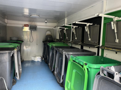 貓先生智能垃圾房，社區(qū)垃圾分類收集點(diǎn)，小區(qū)分類站廠家