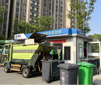 貓先生智能垃圾房，社區(qū)垃圾分類(lèi)站，小區(qū)垃圾集中投放點(diǎn)生產(chǎn)廠家