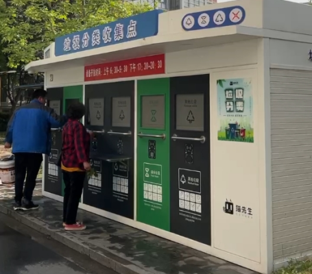 智能垃圾房,垃圾收集點(diǎn)，清潔屋,小區(qū)垃圾分類(lèi)站生產(chǎn)廠(chǎng)家