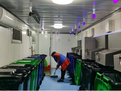 智能垃圾分類房，清潔小屋，垃圾分類收集站，分類垃圾亭生產廠家